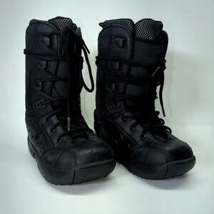 LTD Snow Board Boots Men's Size 5 Black Lace Up Winter Skiing Snowboarding